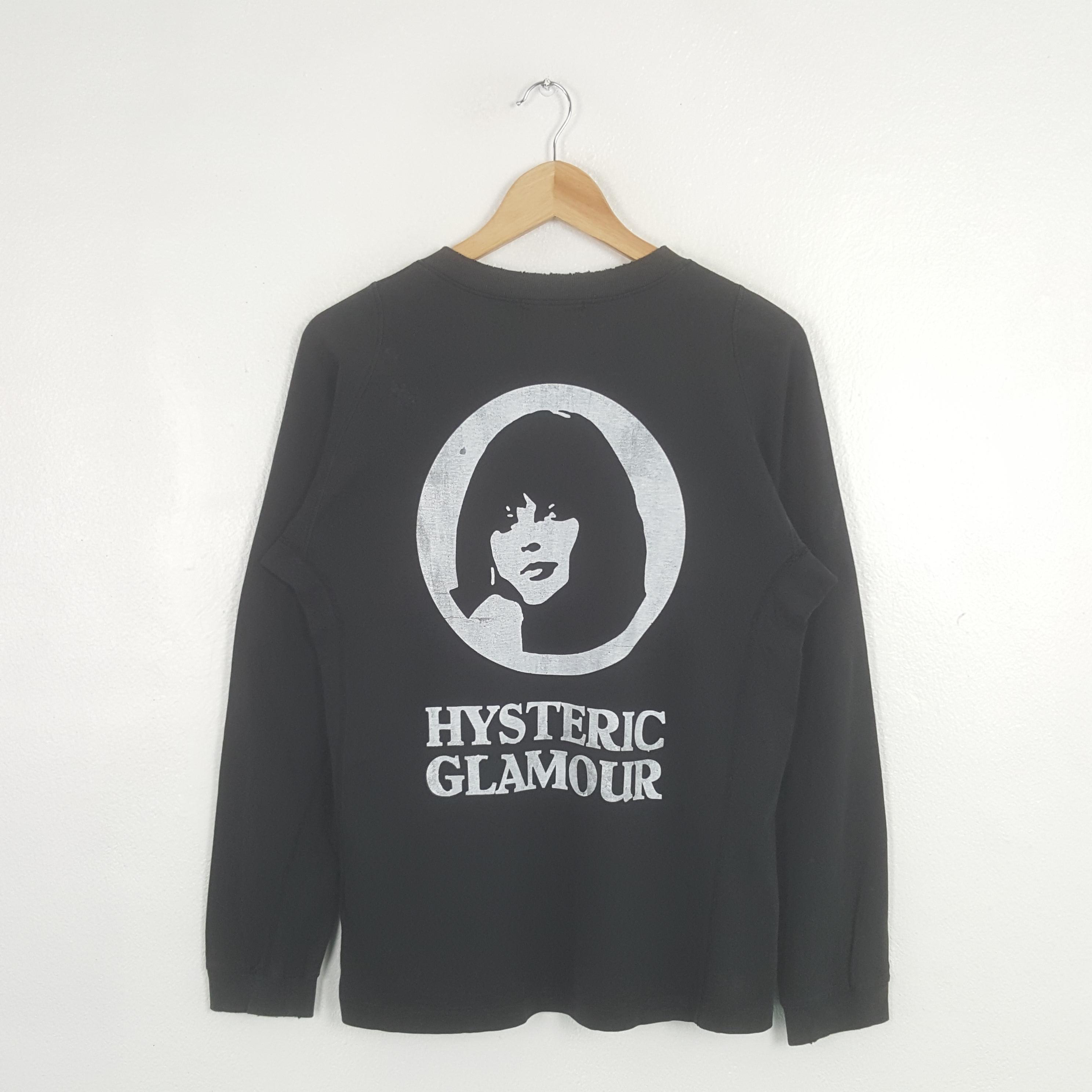 HYSTERIC GLAMOUR ブラック長袖チビロンT y2k グランジ Hysteric Glamour Tshirt - Etsy