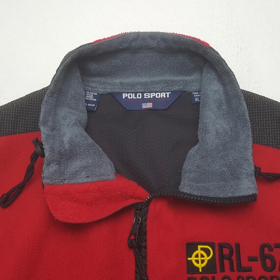 Polo Sport Ralph Lauren Marine System Fleece Vest Jacket View 5