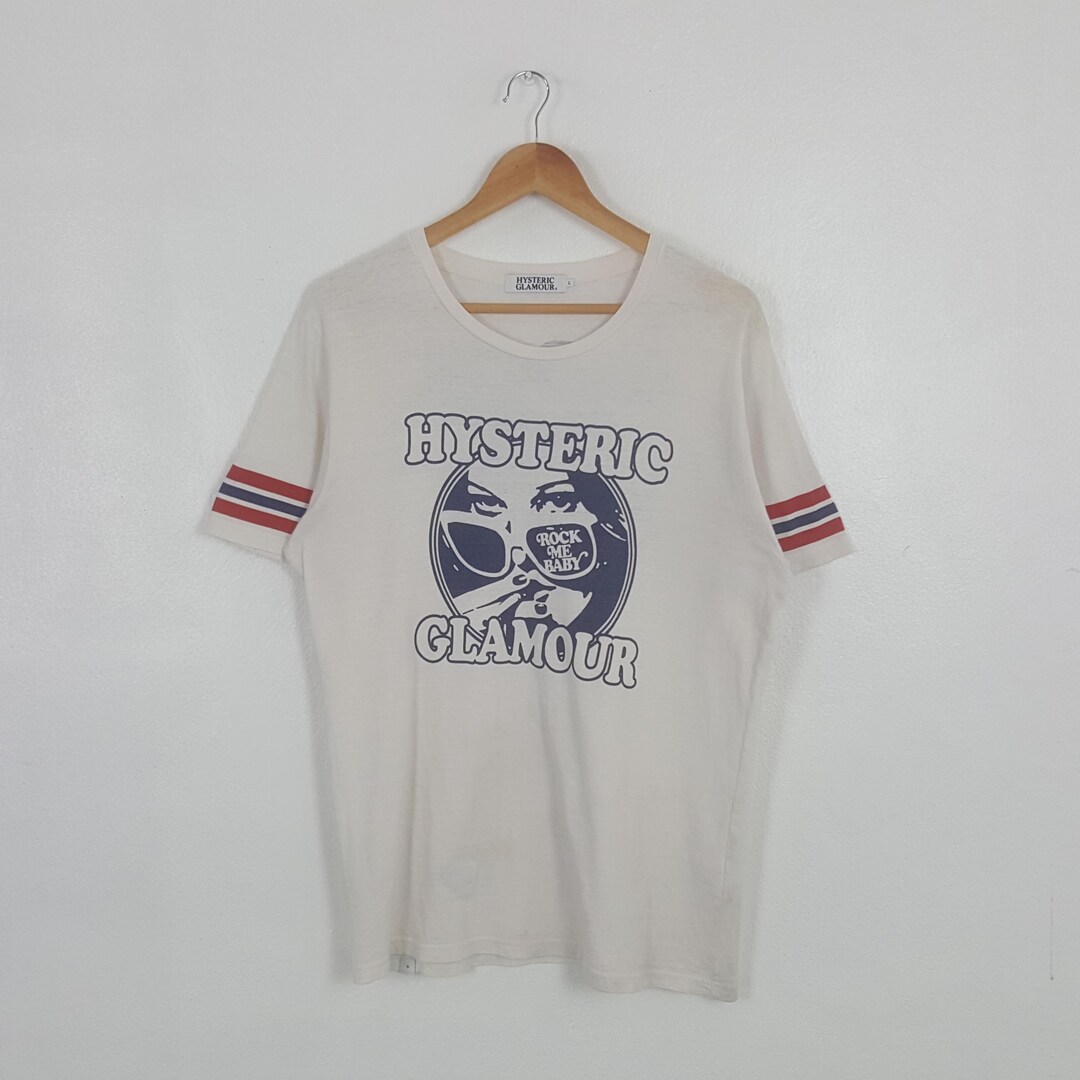 Hysteric Glamour Rock Me Baby Tshirt - Etsy