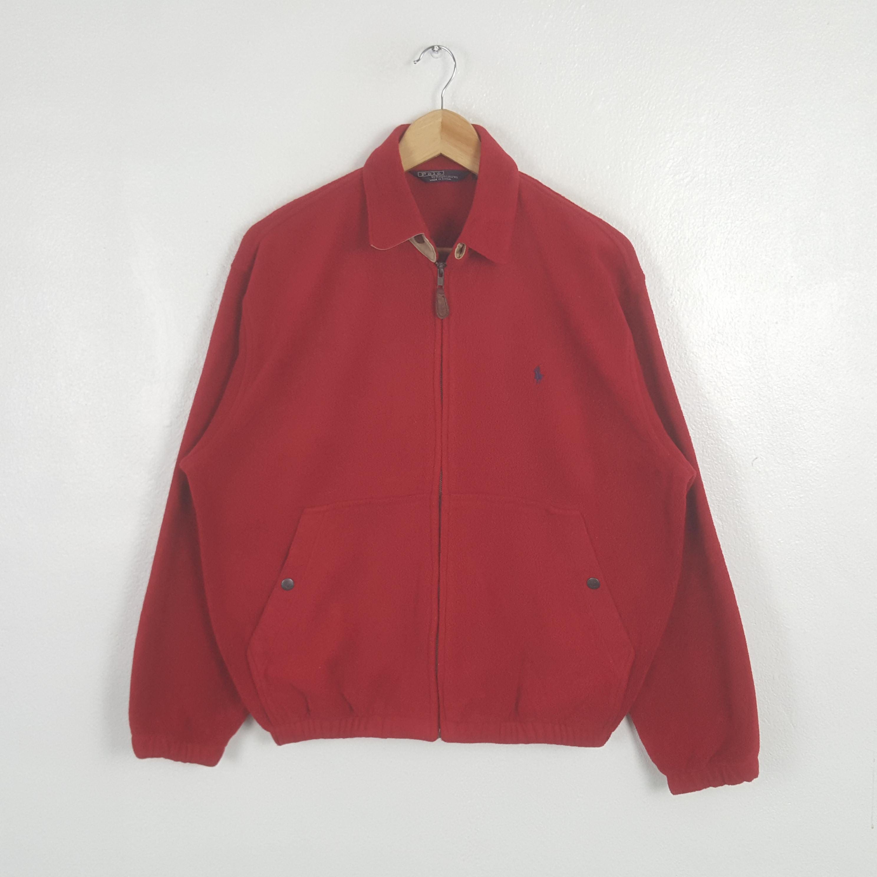 Ralph Lauren Jacket Vintage Red - Etsy