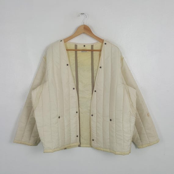 Vintage Boneville CP Company Quilted Jacket Outerwear Ideas From Massimo Osti Liner Custom Skull Graphic View 3