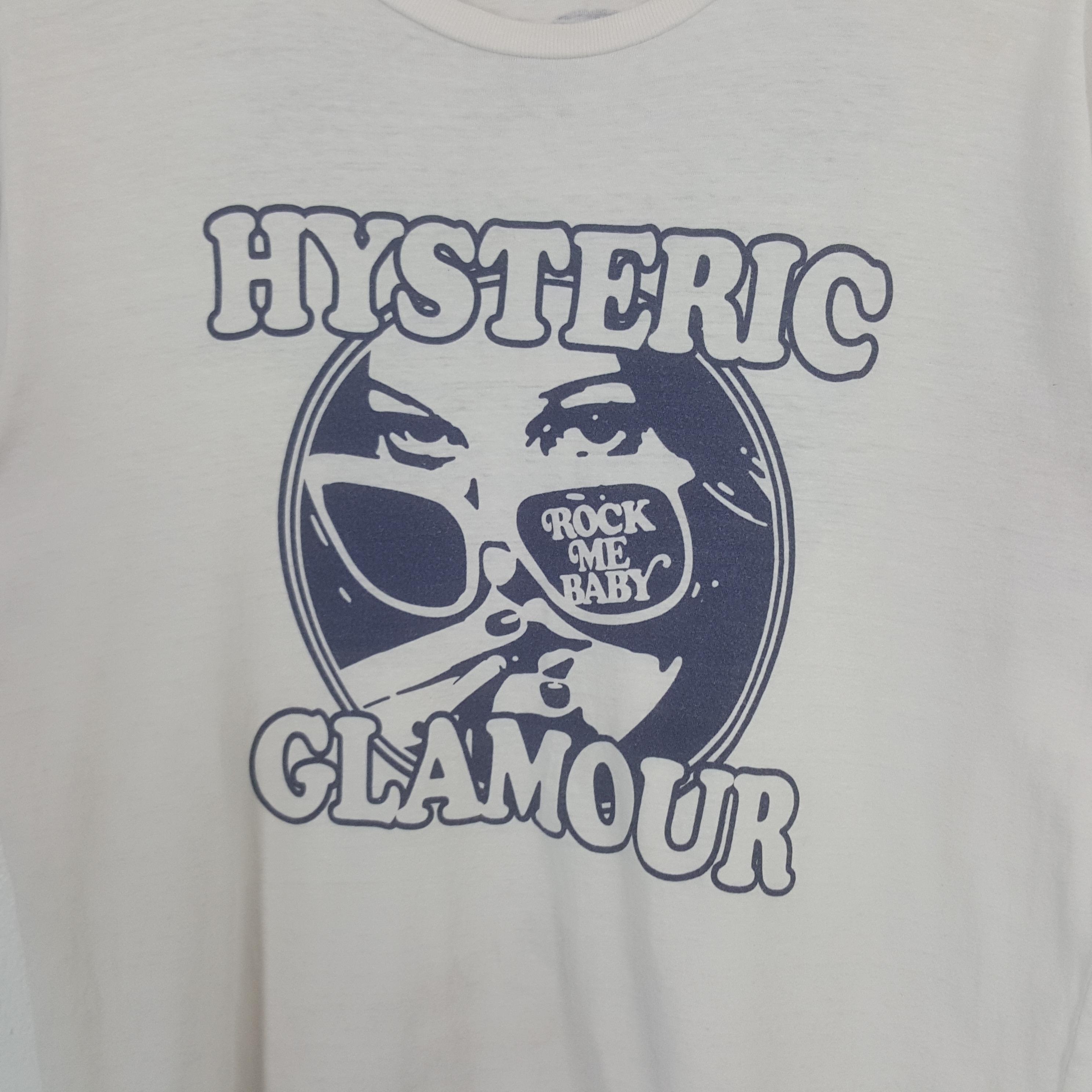 Hysteric Glamour Rock Me Baby Tshirt - Etsy