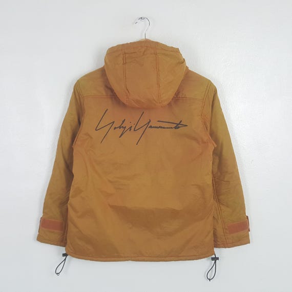 Yohji Yamamoto, Vintage Sacsnys Y’Saccs Yohji Yamamoto Custom Graphic Anorak Jacket