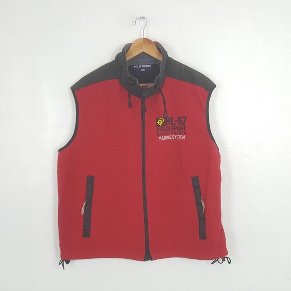 Polo Sport Ralph Lauren Marine System Fleece Vest Jacket