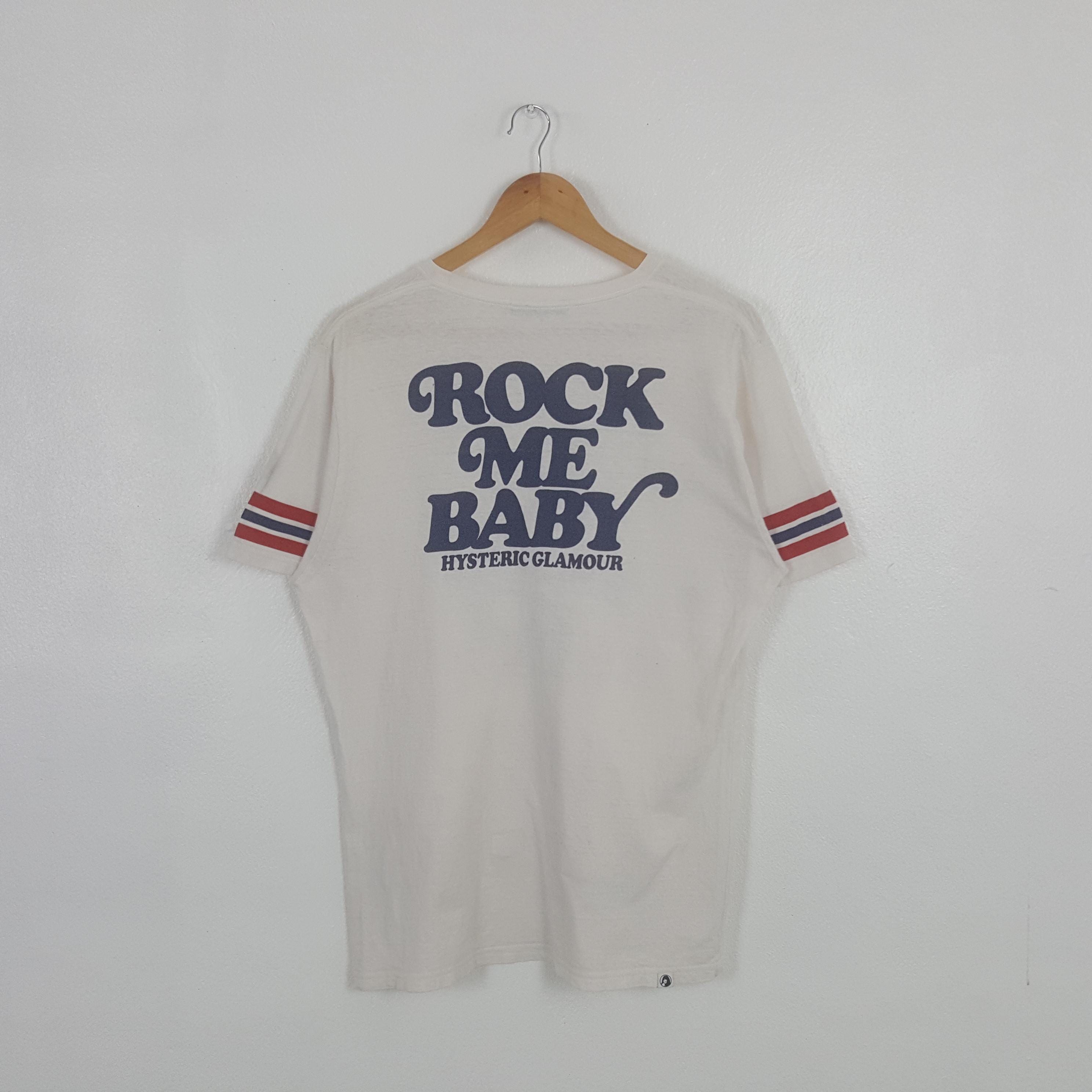 Hysteric Glamour Rock Me Baby Tshirt - Etsy