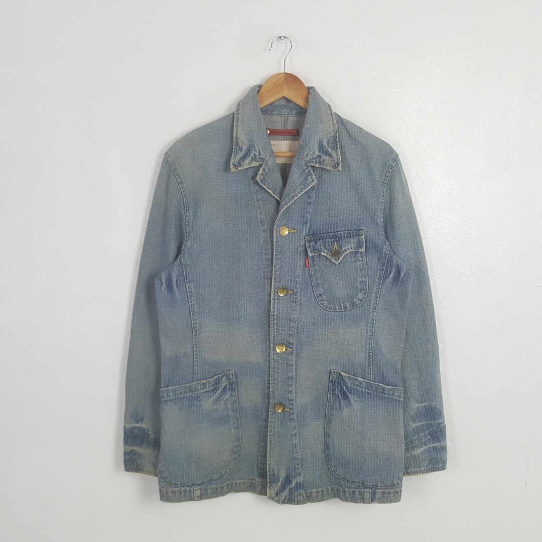 Levi's Redloop Denim Button up Jacket - Etsy