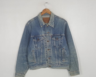 Vintage Levi's denim jeansblauw truckerjack