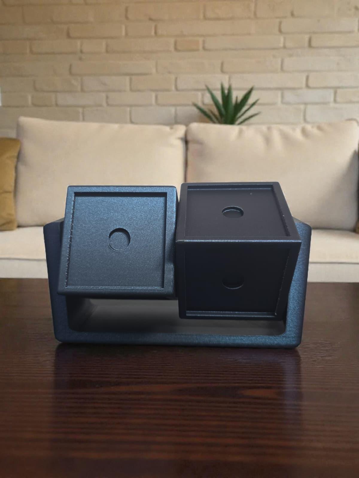 Double Rotating 3D Cube Frame (holds 8 Photo Magnets - 2.5x2.5in.) - Etsy