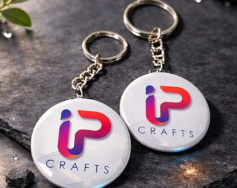 Key Chain - Round 2.25in. - Fridge Magnets/Favors/Logos/Gifts