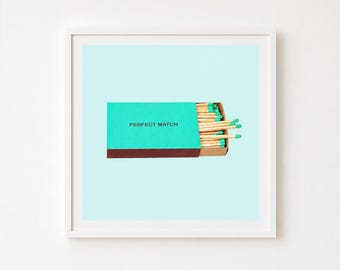 perfect match art print (digital download)