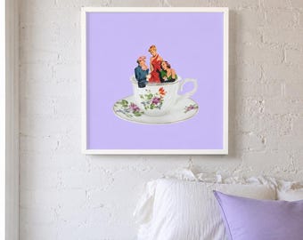 tea time art print (digital download)