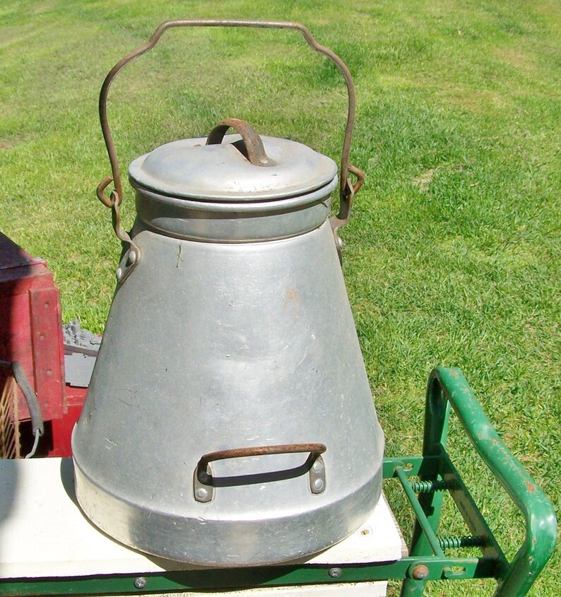 Vintage cast aluminum water pot Campfire coffee pot Etsy