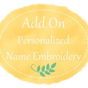 Personalized name / initial embroidery for your clutch image 1