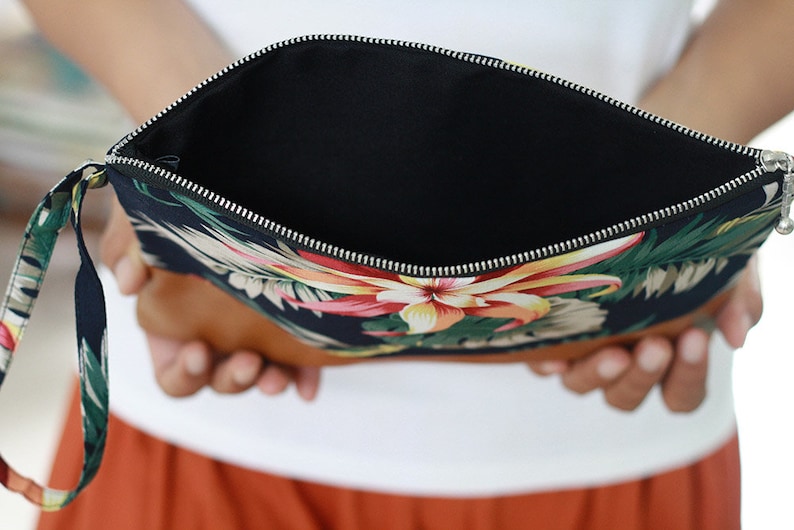 Clutch Purse Tropical Plants for Beach or Summer Vacation Etsy