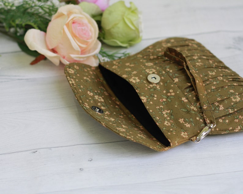 Olive green clutch purse, bridesmaid gift, gift for her, bridal purse, bridal clutch, olive clutch, clutches, bridesmaid gift image 6