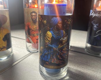 7 Day Veve AND Image LWA Candle Holders