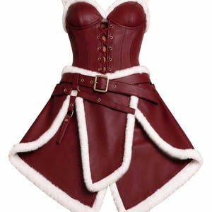 santa corset dress Santa Corset Dress
