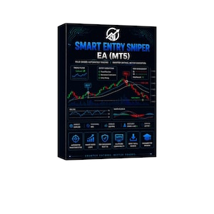 Smart Entry Sniper Indicator MT5 | Trading Bot MetaTrader 5 | Forex Expert Advisor | Rule-Based Trading Tool | Digital Download