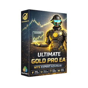 Ultimate Gold Pro MT5 EA – Automated Gold Trading Bot | XAUUSD Grid & Hedging Expert Advisor