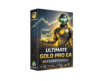 Ultimate Gold Pro MT5 EA – Automated Gold Trading Bot | XAUUSD Grid & Hedging Expert Advisor