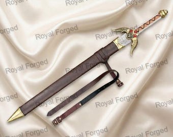 Handmade 440c Carbon Steel Fantasy Sword, Custom Cosplay Blade , Unique Collector Gift for Him