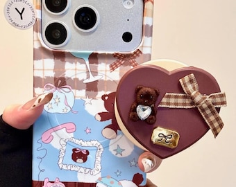 Strawberry Shortcake MagSafe iPhone Case | Red Polka Dot, Grip & Charm