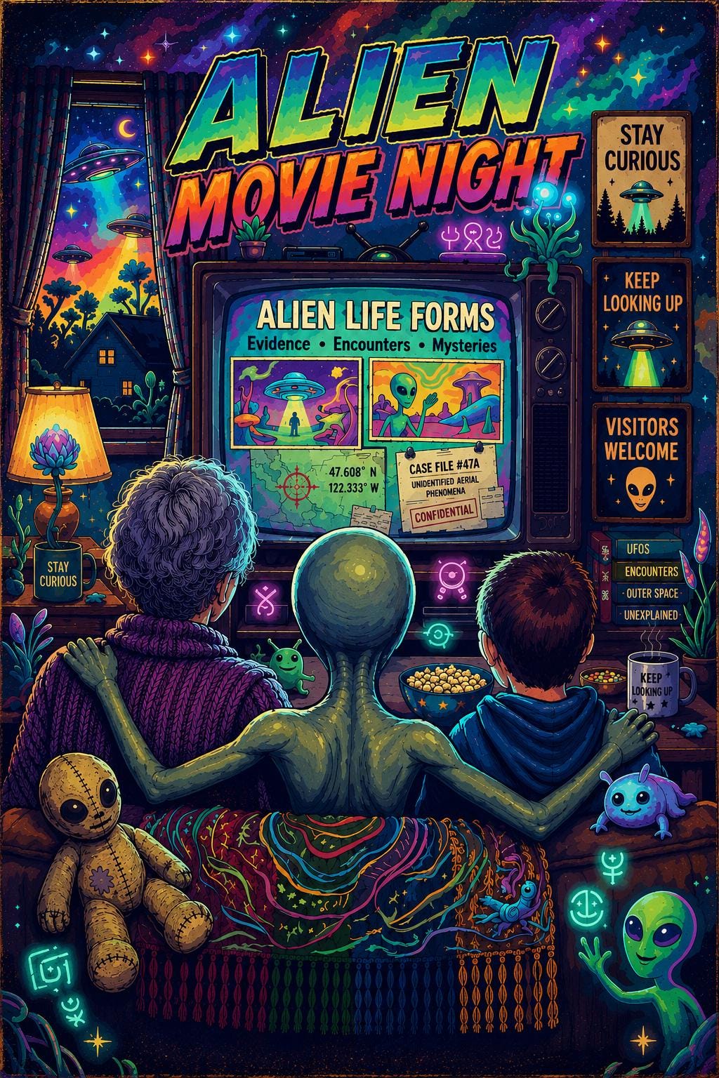 Alien Bathroom Tin Sign: Free Tinfoil Hats Welcome Metal Art - Etsy