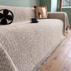 Quiltat halkfritt sofföverdrag – Mjukt tvättbart, djurvänligt soffskydd för hundar och katter, möbelöverdrag