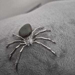 Green aventurine spider