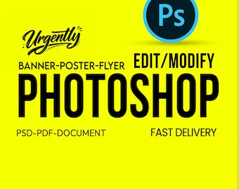 Photoshop Editing Service | Banner, Flyer, Poster Design | Fast 12 Hour Delivery