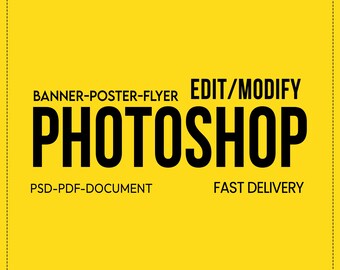 Photoshop Editing Service | Banner, Flyer, Poster Design | Fast 12 Hour Delivery