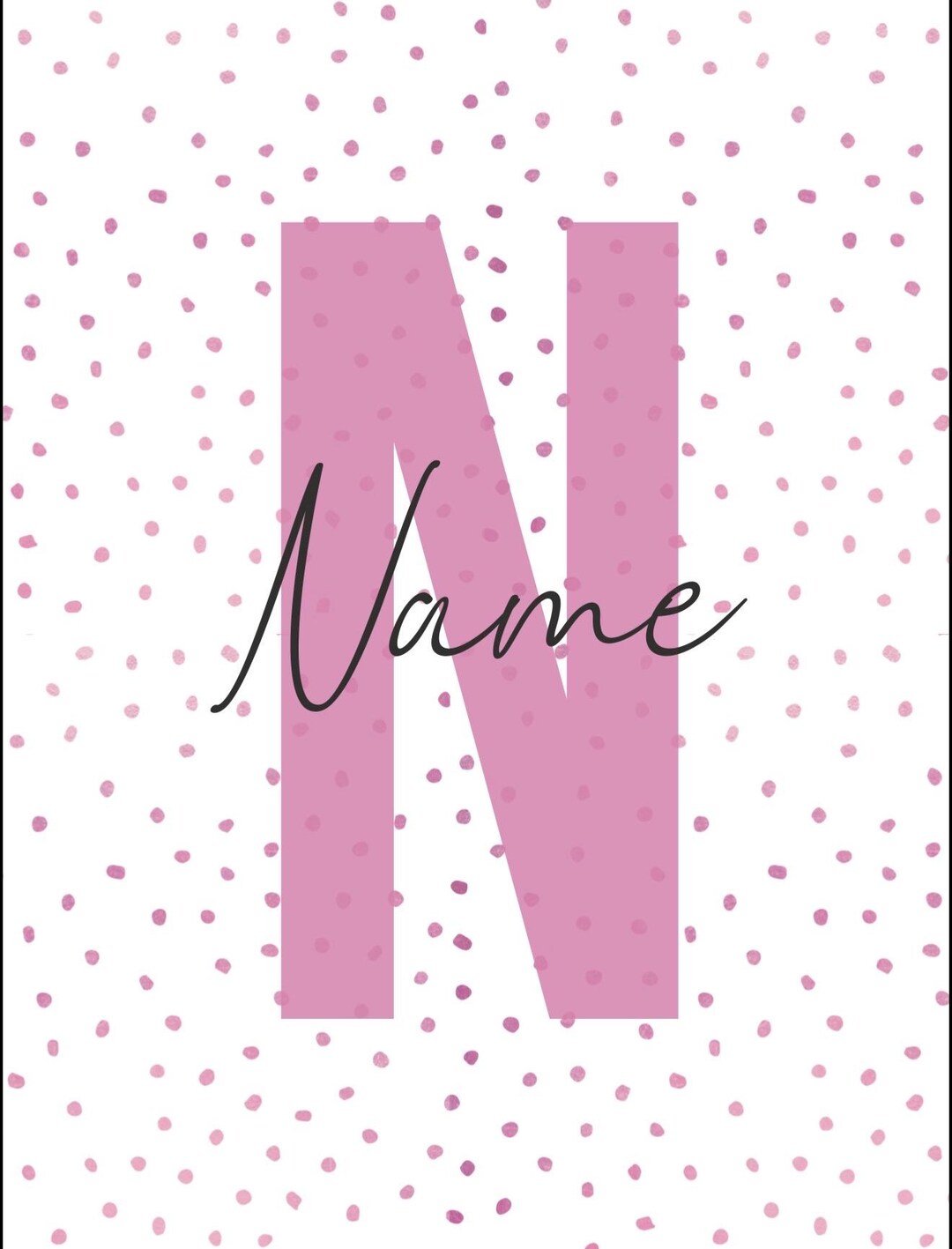 Custom Name Template Custom Name Template - Etsy