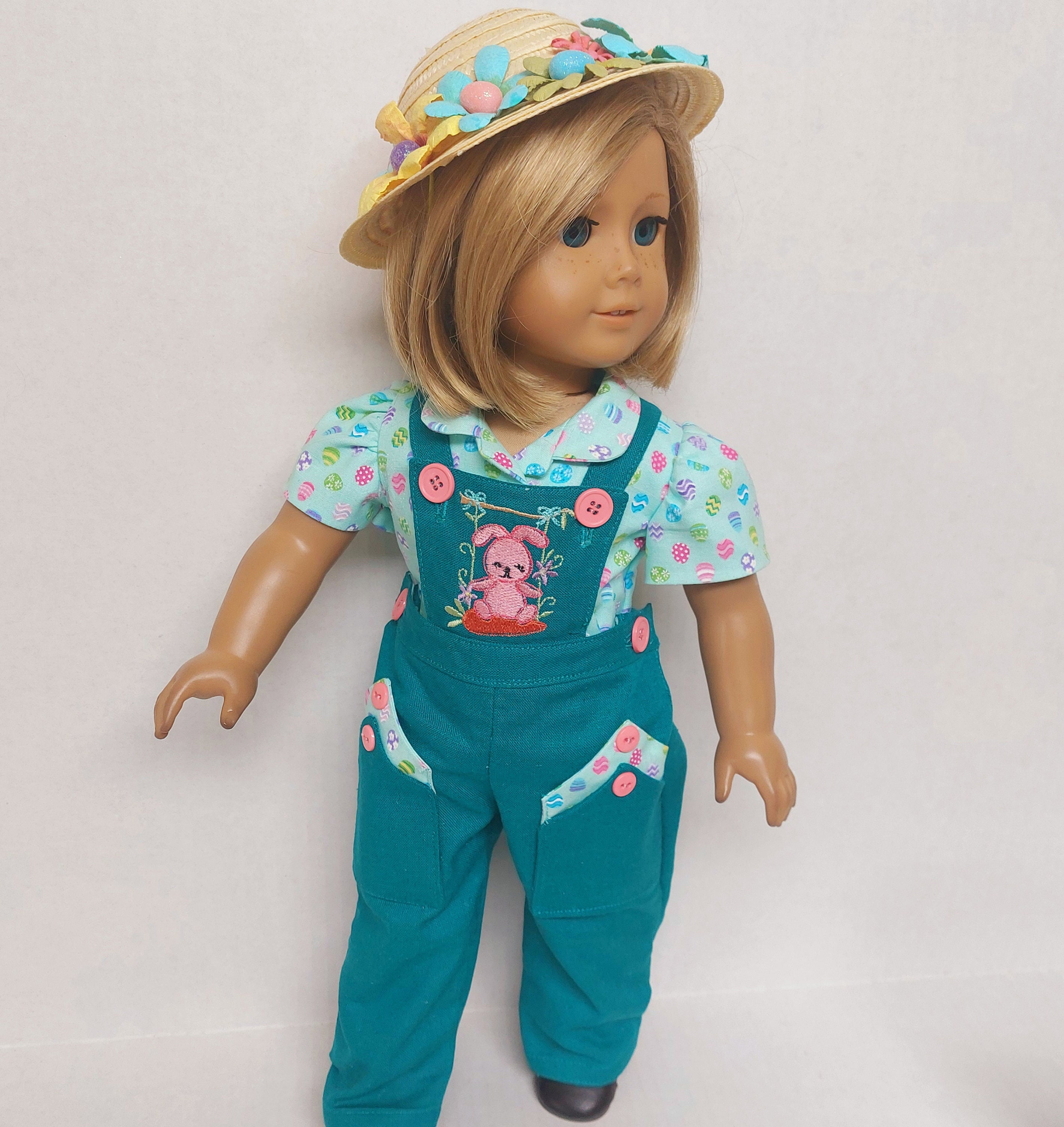 American girl doll overalls outlet