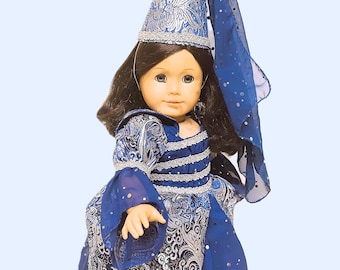 Halloween Princess Costume - fits American Girl Dolls