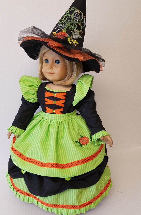 american girl doll witch costume