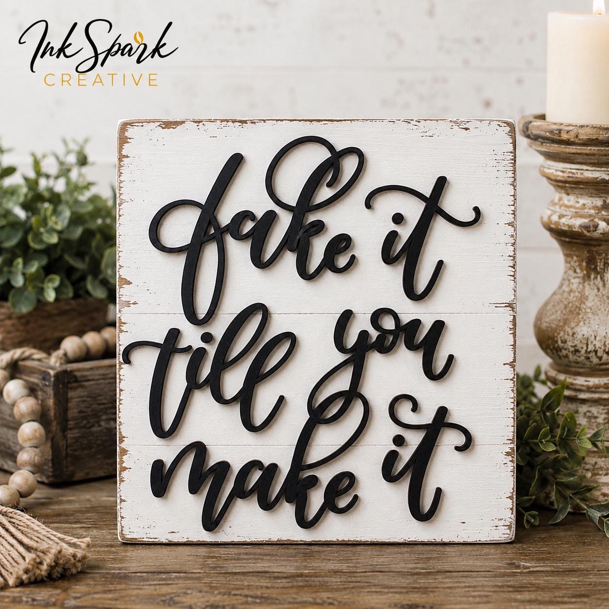 絵画 Fake it Fake it till make it - Etsy 日本