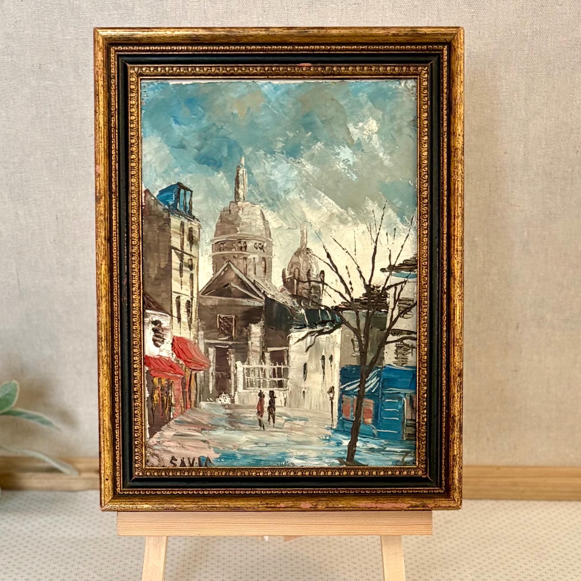 1970's Paris Oil Paintings - Etsy