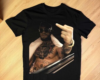 McGregor Explicit PNG - Middle Finger Graphic - The Notorious MMA Fighter Streetwear Design - UFC Legend Attitude Art - Digital Download