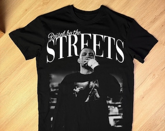 Nate Diaz inspired PNG, Raised By The Streets, Mma Fighter Graphic, Stockton Streetwear, Halftone [300dpi DTF/DTG Ready] Digital Download