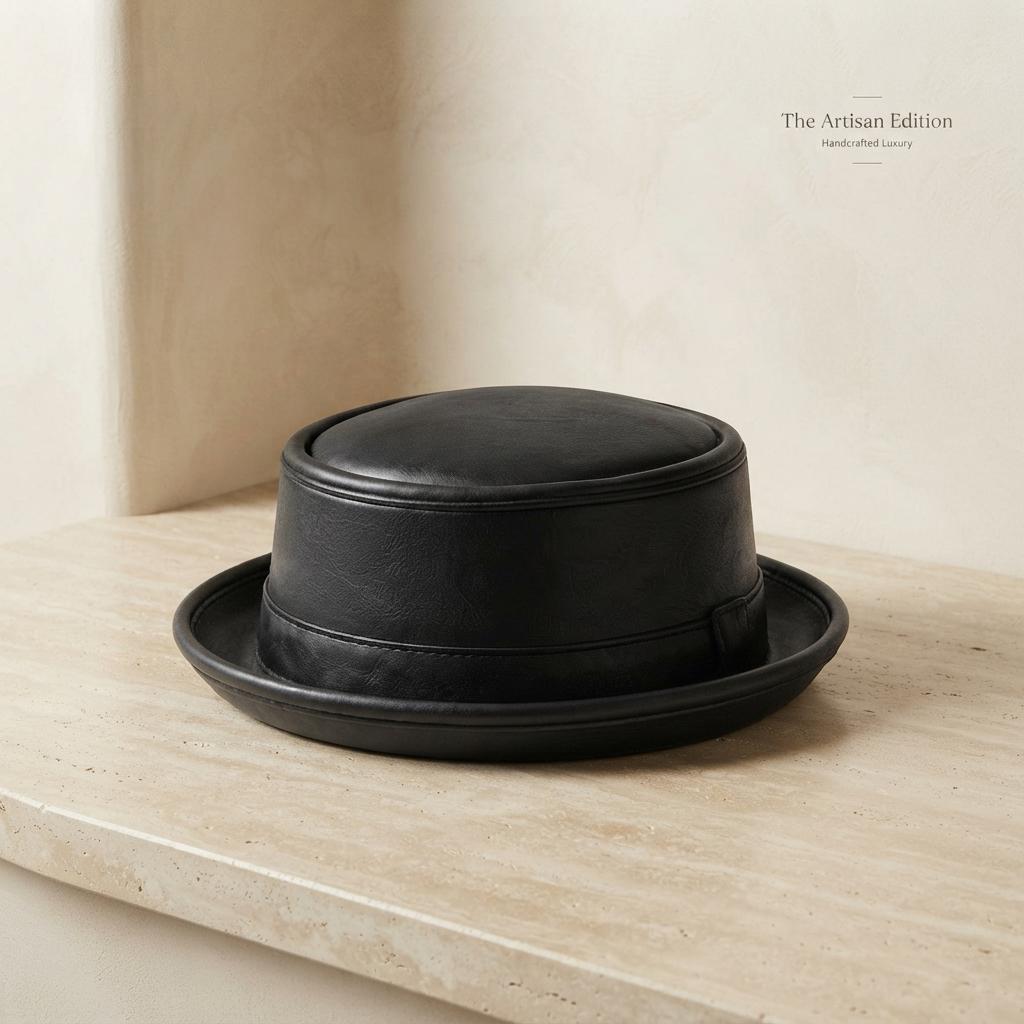 Short Brim Round Hat - Etsy