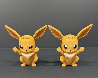 Figurka okienna Eevee Smutna lub zła - drukowana w 3D