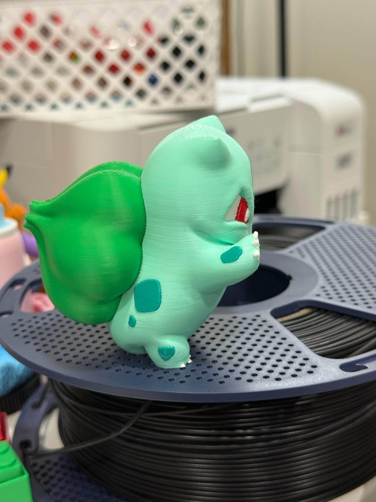 Bulbasaur Angry Window Figurine - 3D Printed - Etsy
