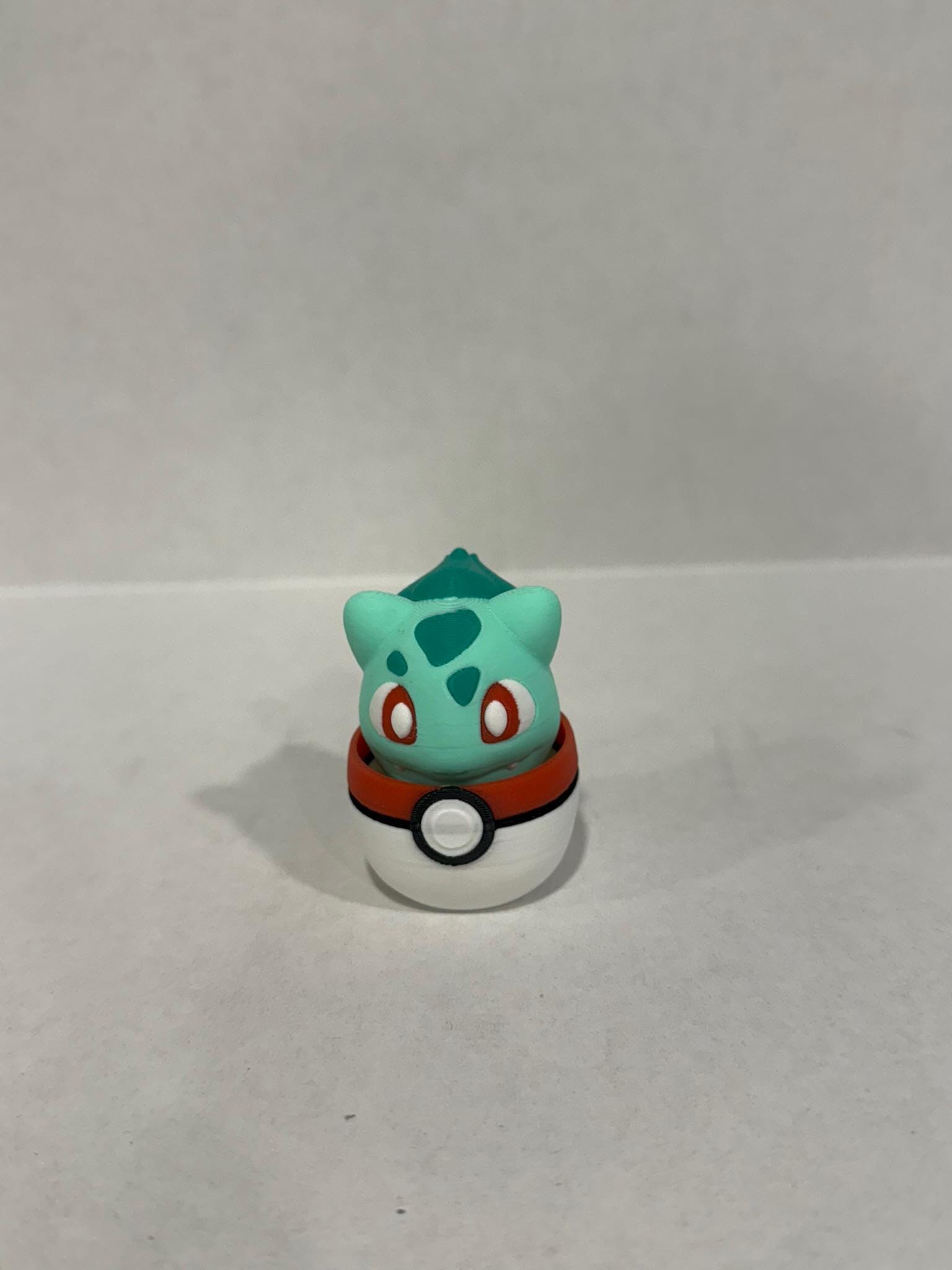 3D Printed Bulbasaur in a Poke-ball Fidget Clicker - Etsy