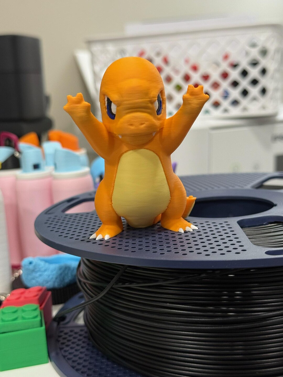 Window Figure Charmander Inspired Window Figure , 3D Printed Pokemon Decor, Multiple ...