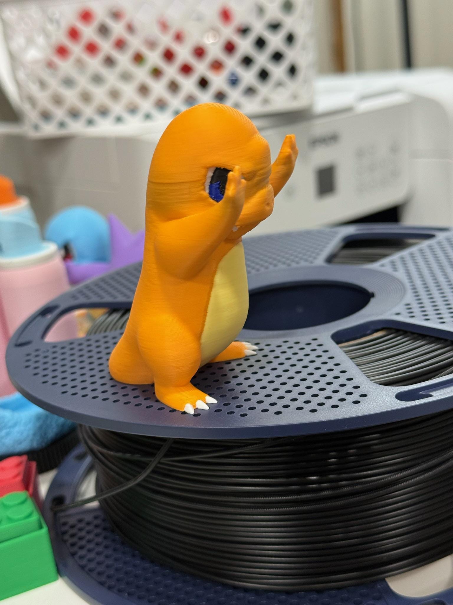 Window Figure Charmander Inspired Window Figure , 3D Printed Pokemon Decor, Multiple ...
