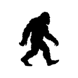Bigfoot Svg, Big Foot Svg, Yeti Bigfoot Svg, Bigfoot Design, Bigfoot Art, Bigfoot Cricut, Cut File, Bigfoot Vector, Digital Downlad