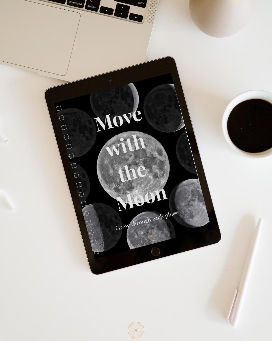 Lunar Cycle Journal Printable | Moon Phase Planner | Manifestation ...