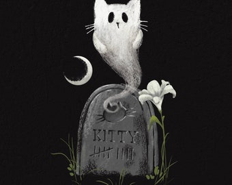 Ghost Kitty - Print