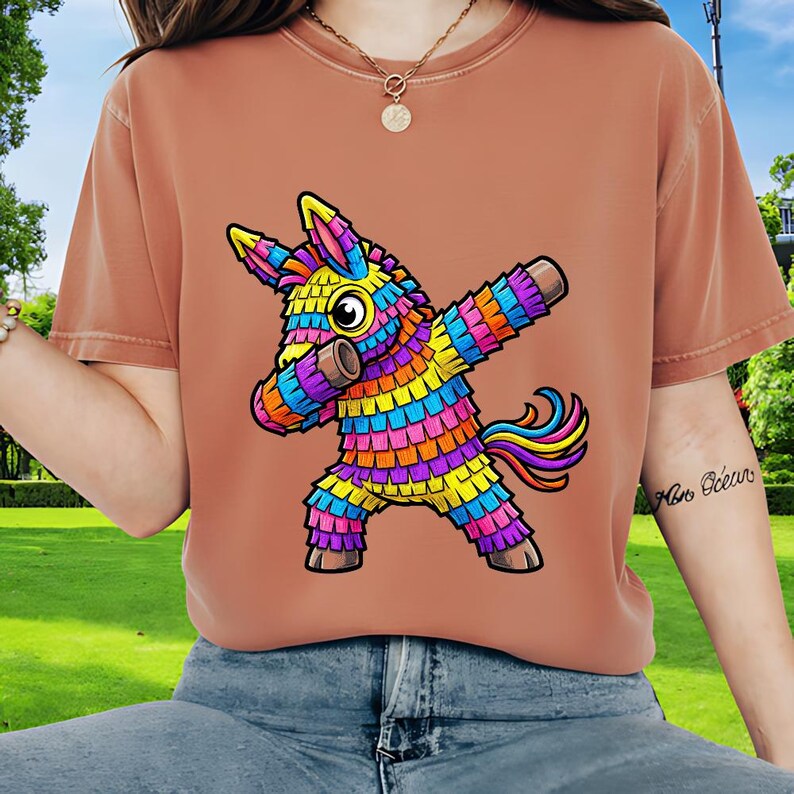 Dabbing Piñata PNG Trendy Fiesta Design Cinco De Mayo Party Funny ...