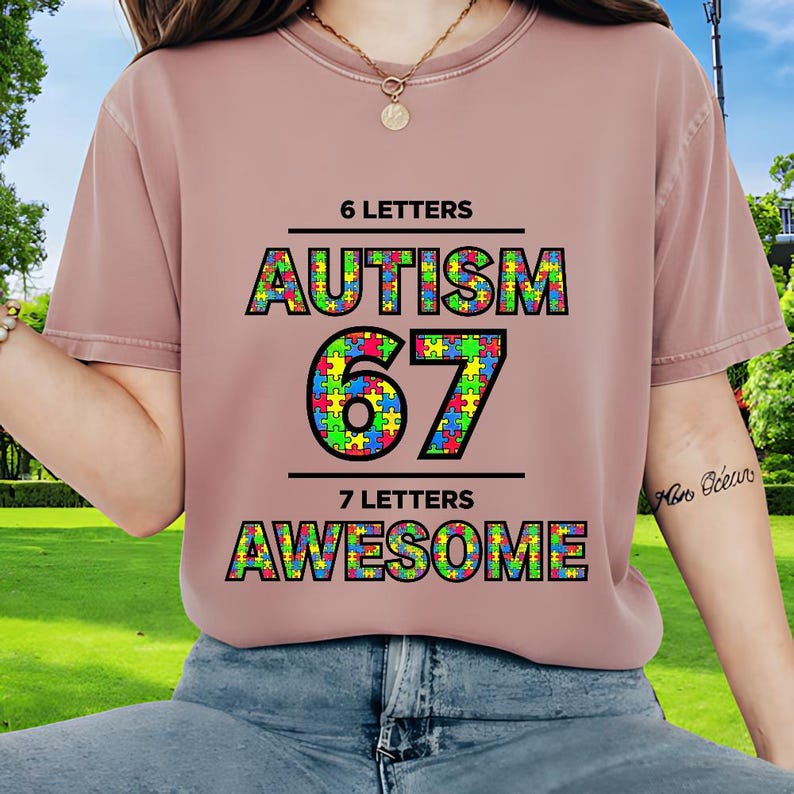 67 Autism Awesome PNG, Puzzle Piece Awareness Design, Neurodiversity ...